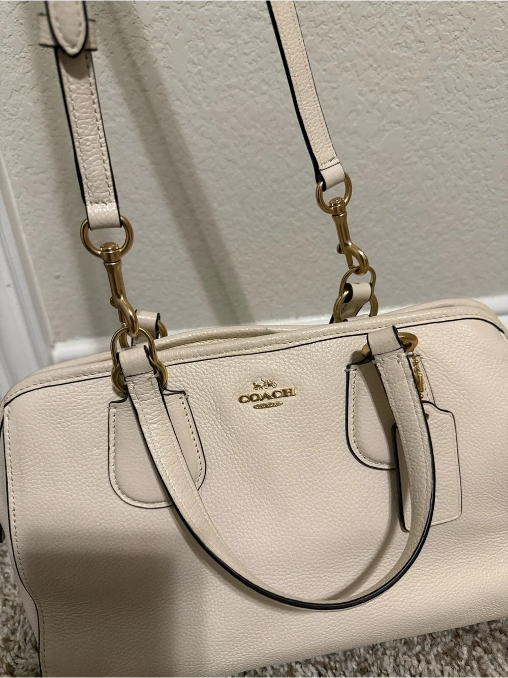 Coach Nolita Satchel with Detachable Strap